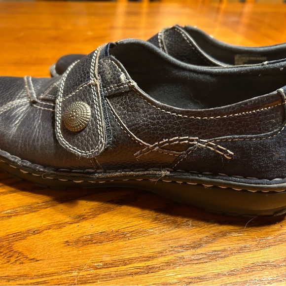 Women’s Black Leather Loafers by Earth Origins 8.5 - Picture 6 of 9